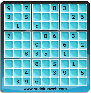 Sudoku von mittelmässiger höhe