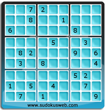 Sudoku von Fachmännischer höhe