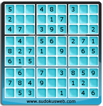 Sudoku de Nivel Muy Fácil