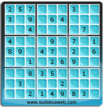 Nivel Facil de Sudoku