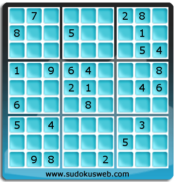 Sudoku von Fachmännischer höhe