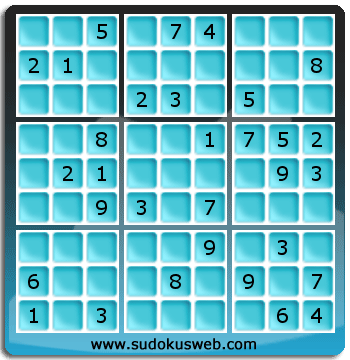 Sudoku von mittelmässiger höhe Sudoku von mittelmässiger höhe