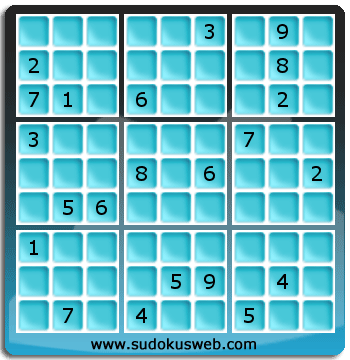 Sudoku von Fachmännischer höhe