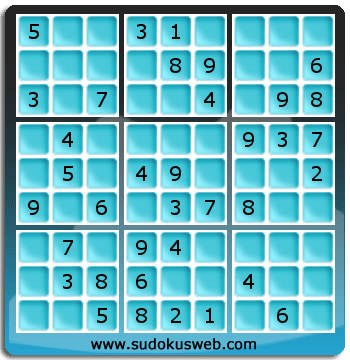 Nivel Facil de Sudoku