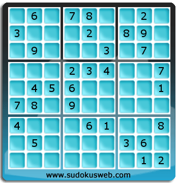 Sudoku von mittelmässiger höhe