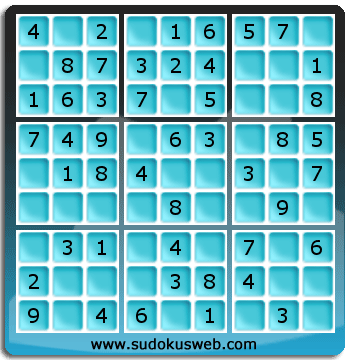 Sudoku de Nivel Muy Fácil