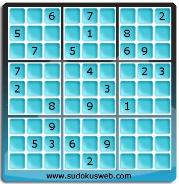 Sudoku von Fachmännischer höhe