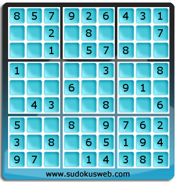 Sudoku von sehr einfacher höhe