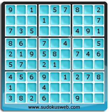 Nivel Muito Facil de Sudoku