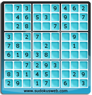 Sudoku von sehr einfacher höhe