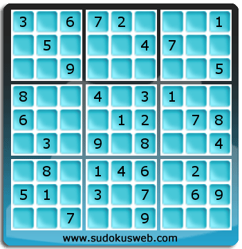 Sudoku de Nivel Fácil Sudoku de Nivel Fácil