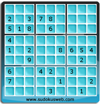 Sudoku von Fachmännischer höhe