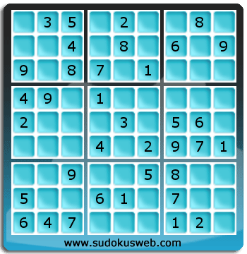 Sudoku von einfacher höhe