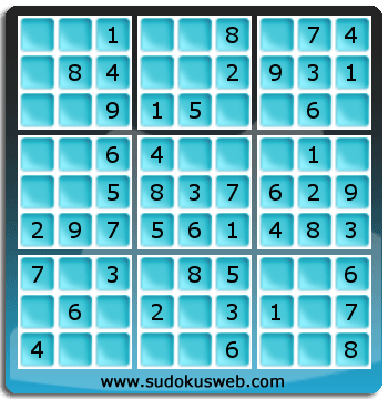 Sudoku von sehr einfacher höhe