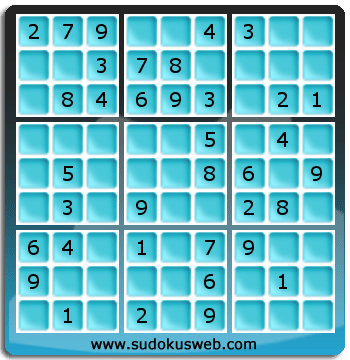 Sudoku von einfacher höhe