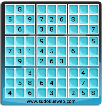 Sudoku von einfacher höhe