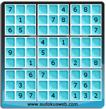 Sudoku von mittelmässiger höhe