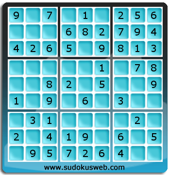 Nivel Muito Facil de Sudoku