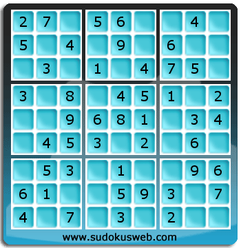 Nivel Muito Facil de Sudoku