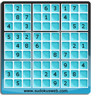 Nivel Facil de Sudoku