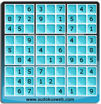 Sudoku de Nivel Muy Fácil