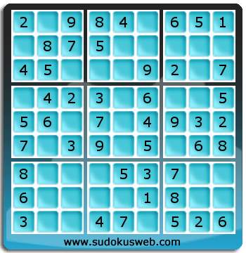 Sudoku von sehr einfacher höhe