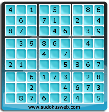 Sudoku von sehr einfacher höhe