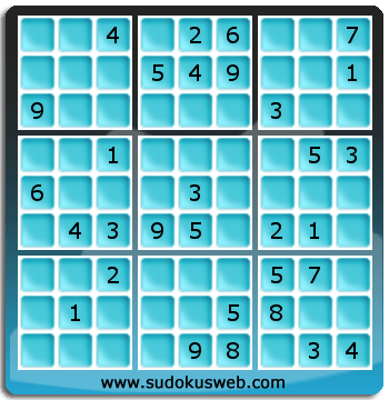 Sudoku von mittelmässiger höhe