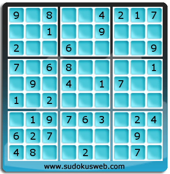 Nivel Facil de Sudoku