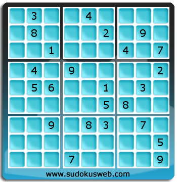 Sudoku von schwieriger höhe Sudoku von schwieriger höhe