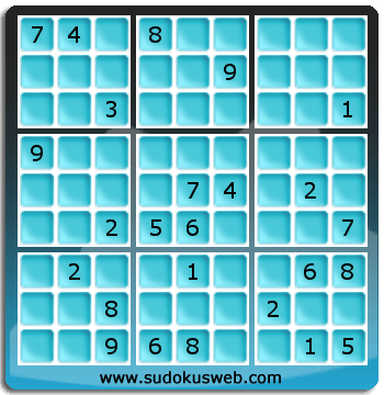 Sudoku von Fachmännischer höhe