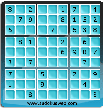 Sudoku von einfacher höhe