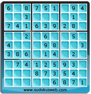 Nivel Muito Facil de Sudoku