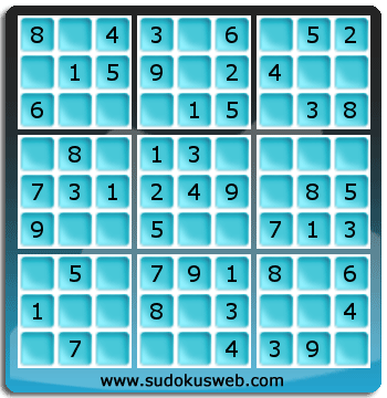 Sudoku de Nivel Muy Fácil