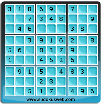 Sudoku de Niveau Très Facile