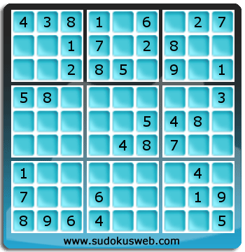 Sudoku von einfacher höhe