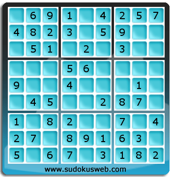 Sudoku de Niveau Très Facile