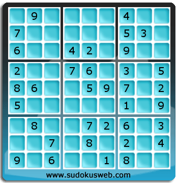 Sudoku von einfacher höhe Sudoku von einfacher höhe