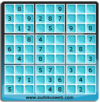 Nivel Facil de Sudoku