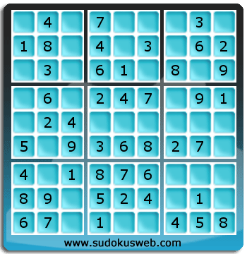 Very Easy Level Sudoku