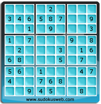 Sudoku von einfacher höhe Sudoku von einfacher höhe