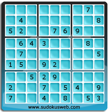 Sudoku von mittelmässiger höhe Sudoku von mittelmässiger höhe