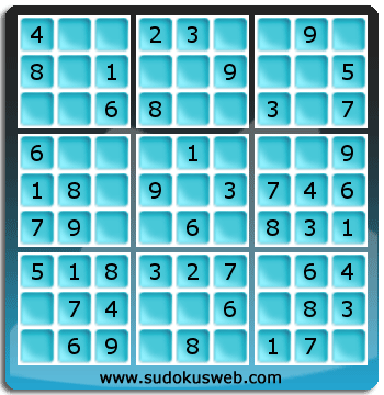 Sudoku von sehr einfacher höhe