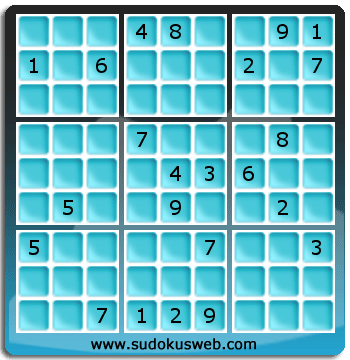 Sudoku von Fachmännischer höhe