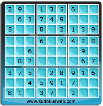 Sudoku von sehr einfacher höhe