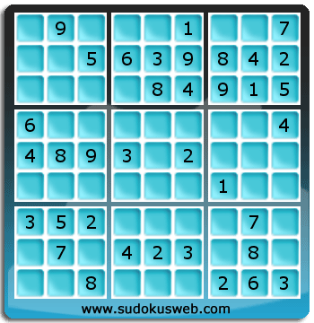 Sudoku von einfacher höhe