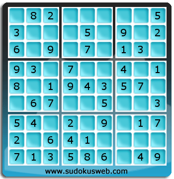 Sudoku de Nivell Molt Fàcil