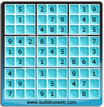 Nivel Muito Facil de Sudoku Nivel Muito Facil de Sudoku