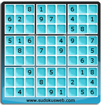 Nivel Facil de Sudoku Nivel Facil de Sudoku