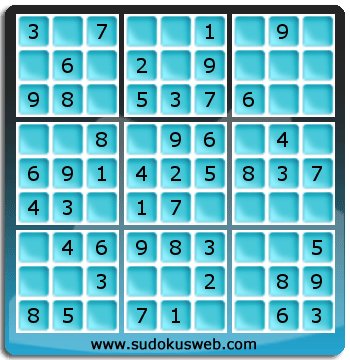 Sudoku de Nivel Muy Fácil